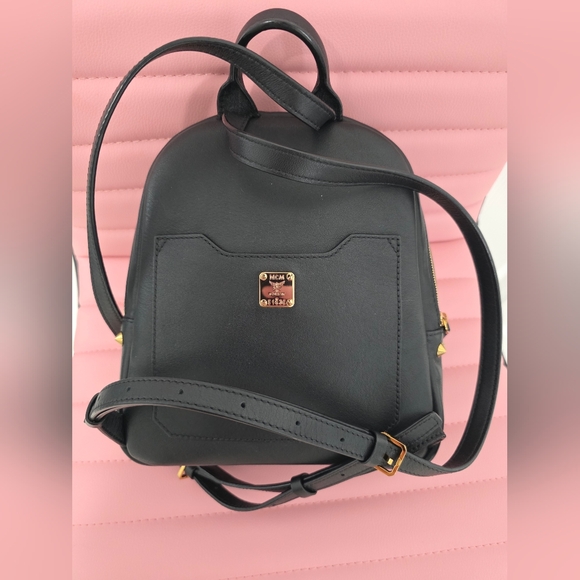 MCM Polke Bunny Backpack With Swarovski Accents LIMITED EDITION - Picture 11 of 12